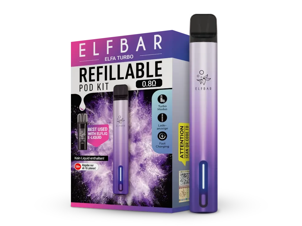 ELFBAR ELFA Turbo Mehrweg-Akku 550 mAh Elfbar